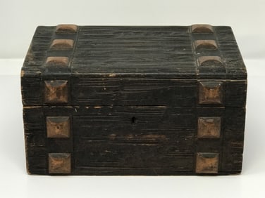 Wood Hinged Box