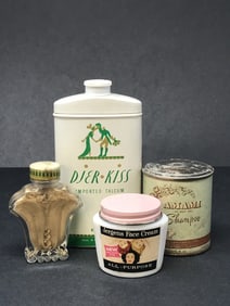 Djer Kiss, Amami and Jergens Toiletry Items