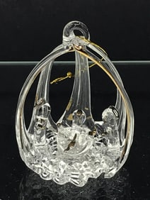 Glass Nativity Scene