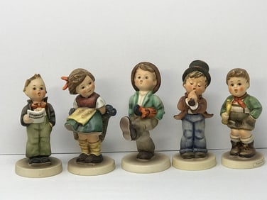 5 Hummel Figurines