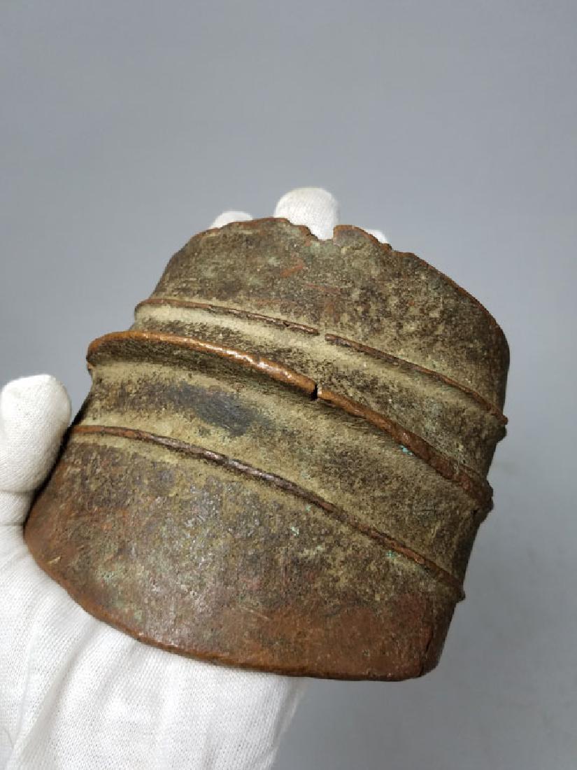 Large African Bronze Currency Bracelet (1 of 5)