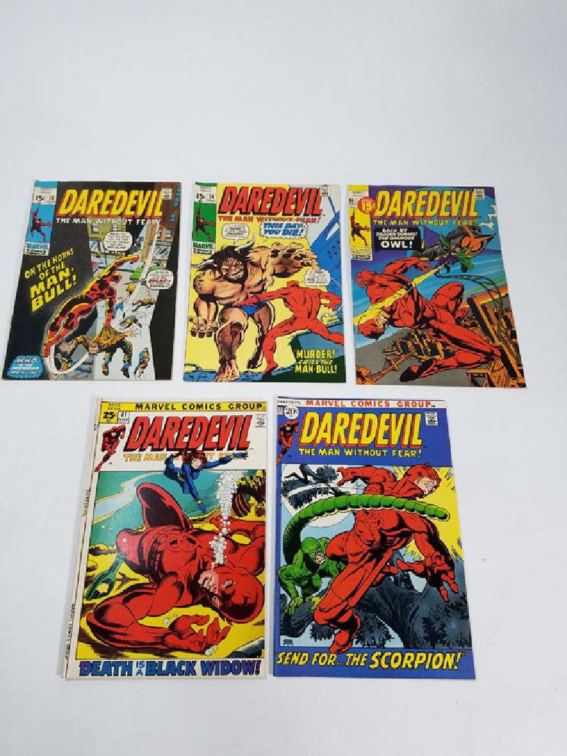 MARVEL Daredevil Comics #78-82 (1 of 1)