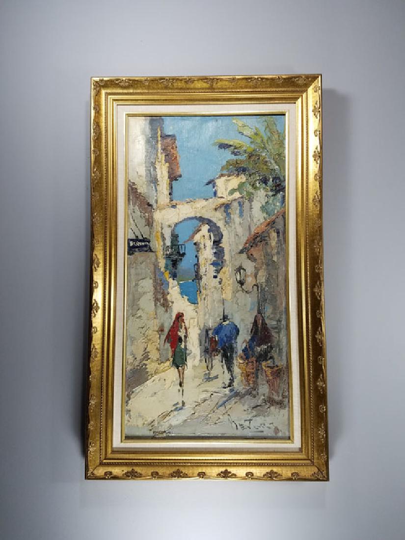 Johann Bevort (Dutch 1917 - 1996) Paris Scene (1 of 4)