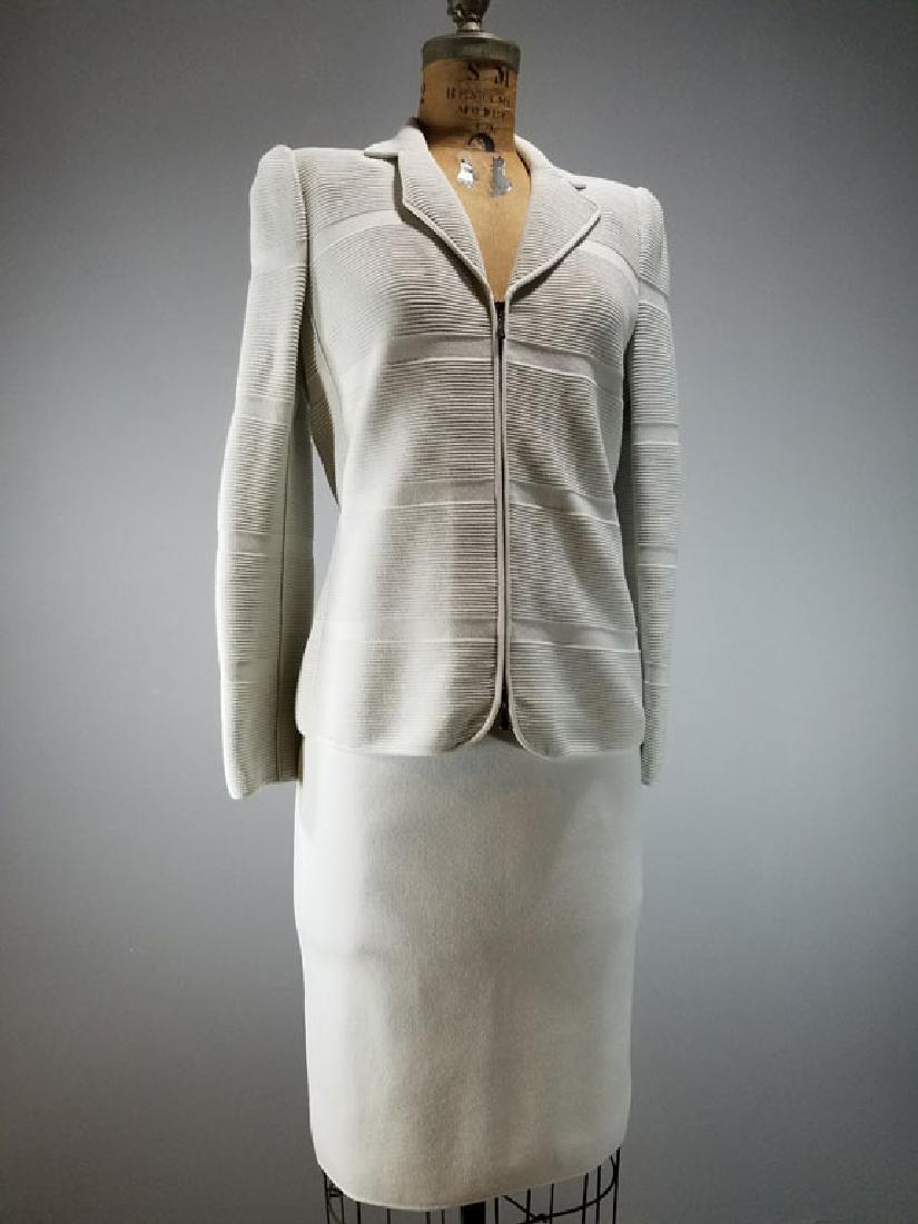 Giorgio Armani Off White Suit Ensemble (1 of 6)