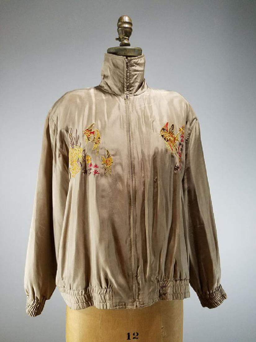 Vintage Valentino Designer Bomber Jacket (1 of 4)