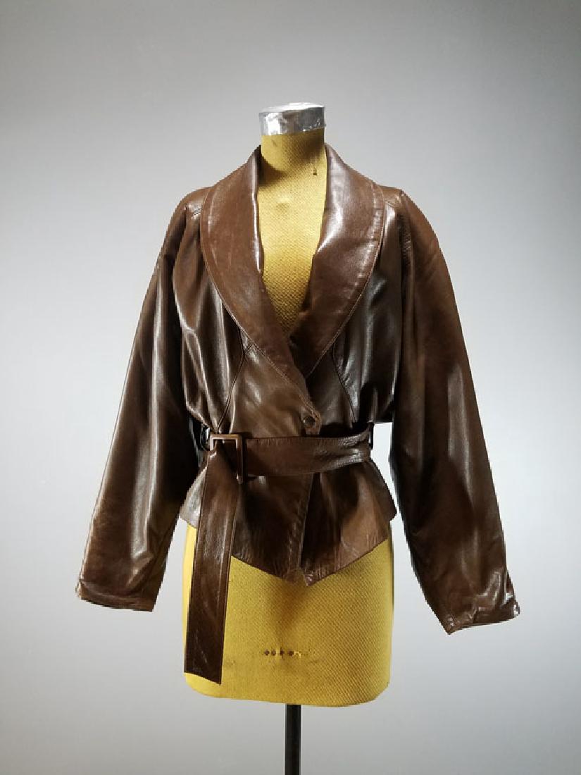 Mark Laurent Paris Avant Garde Leather Jacket (1 of 6)