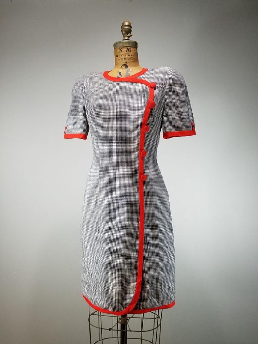 Carolina Herrera Designer Houndstooth Dress (1 of 3)