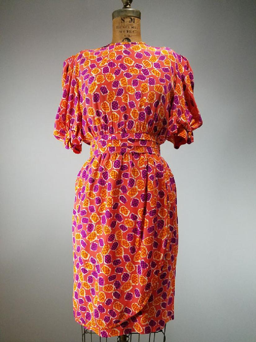 Vintage Escada Designer Silk Dress (1 of 4)