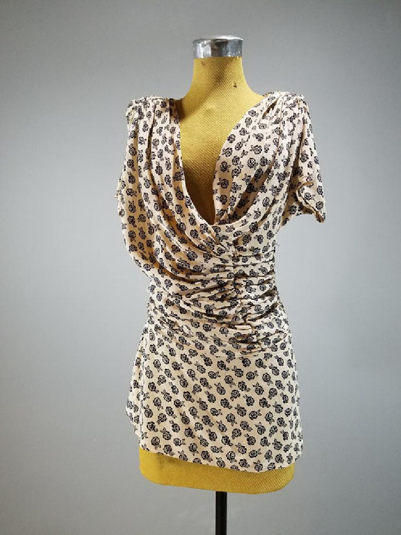 Gianni Versace Designer Silk Blouse (1 of 4)