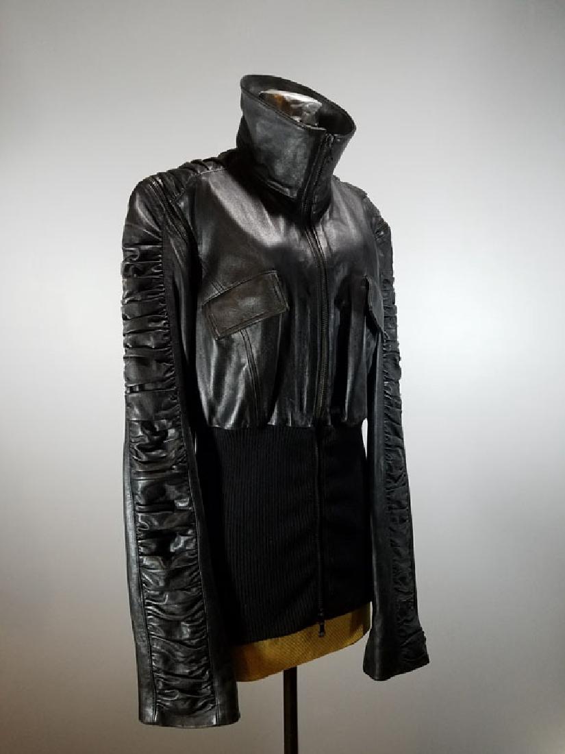 Dolce & Gabbana Designer Leather Jacket (1 of 4)