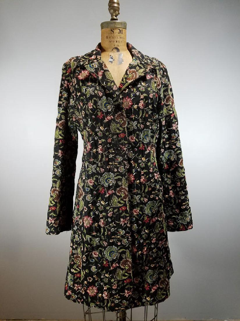 Johnny Was Designer Black Embroidered Jacket (1 of 5)