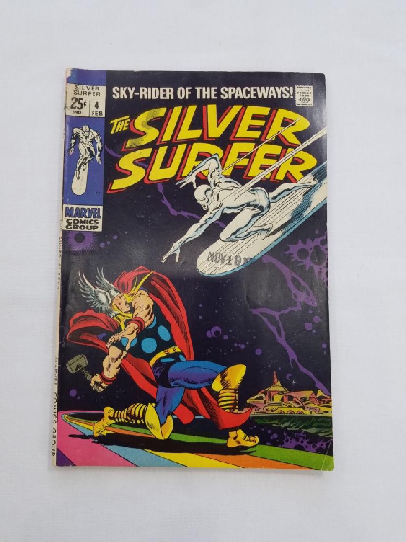 MARVEL The Silver Surfer #4 Comic Book (1 of 3)
