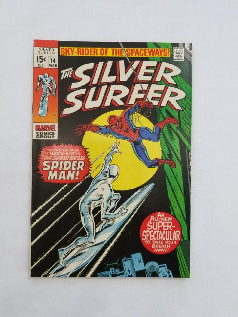 MARVEL The Silver Surfer #14 Comic Book (1 of 3)