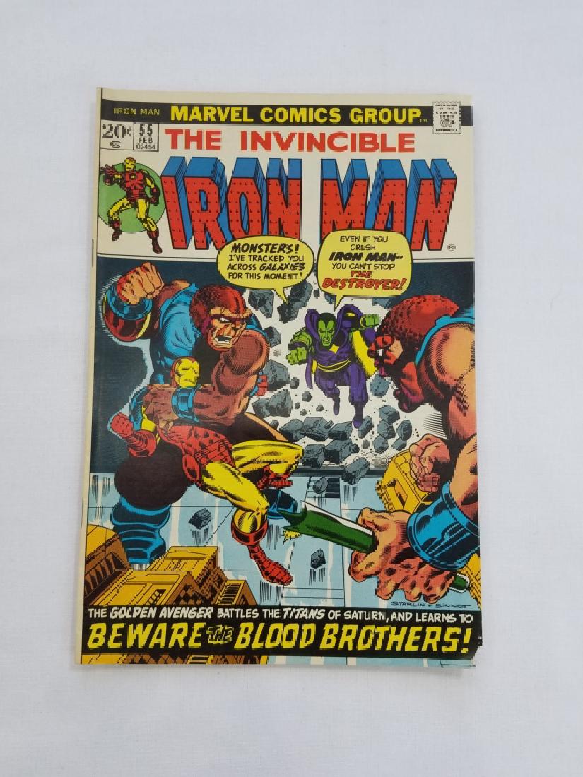 MARVEL The Invincible IRON MAN #55 Comic Book (1 of 5)