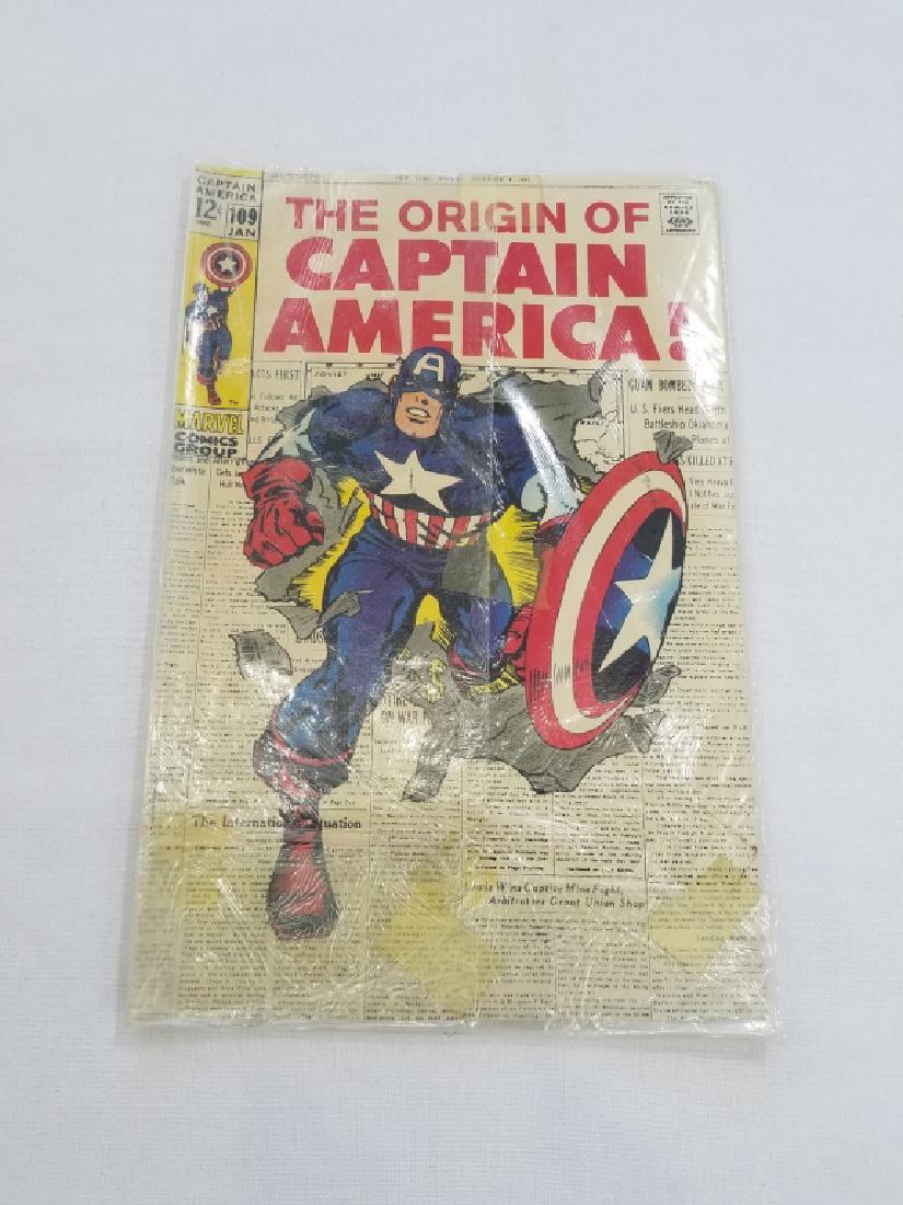 MARVEL The Origin of CAPTAIN AMERICA #109 Comic (1 of 4)