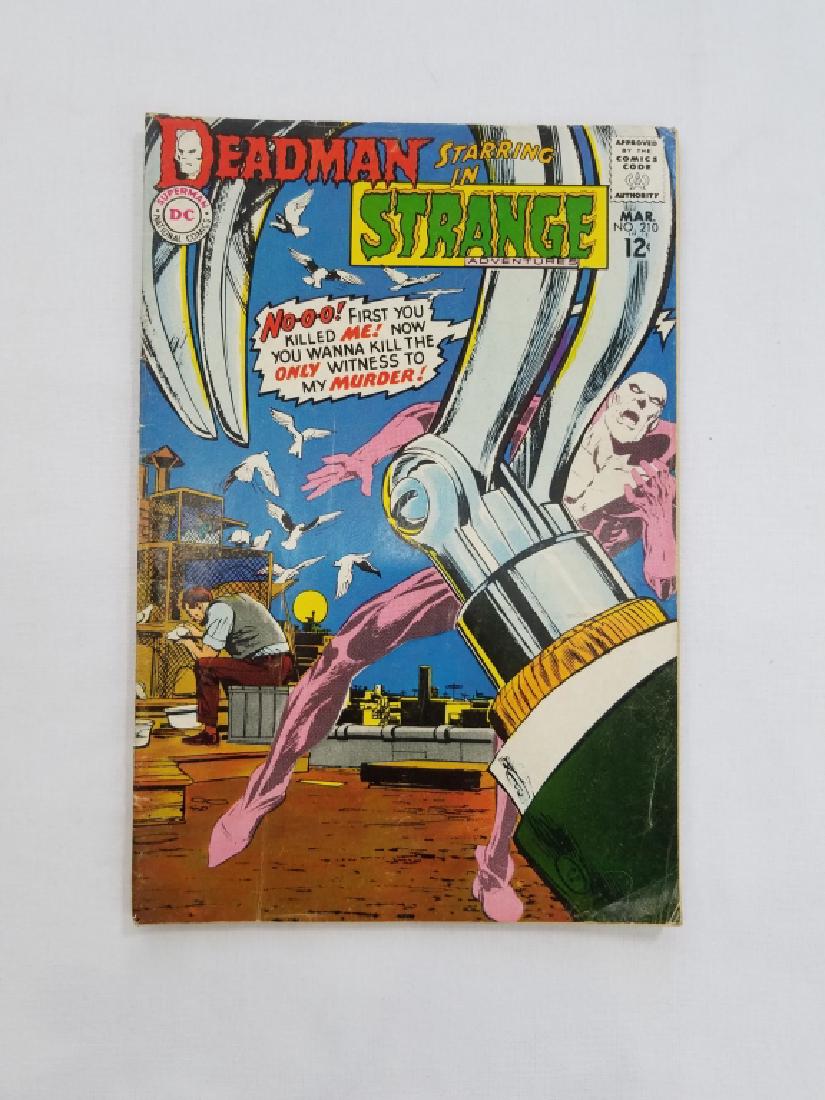 DC DEADMAN Starring in STRANGE #210 Comic Book (1 of 3)