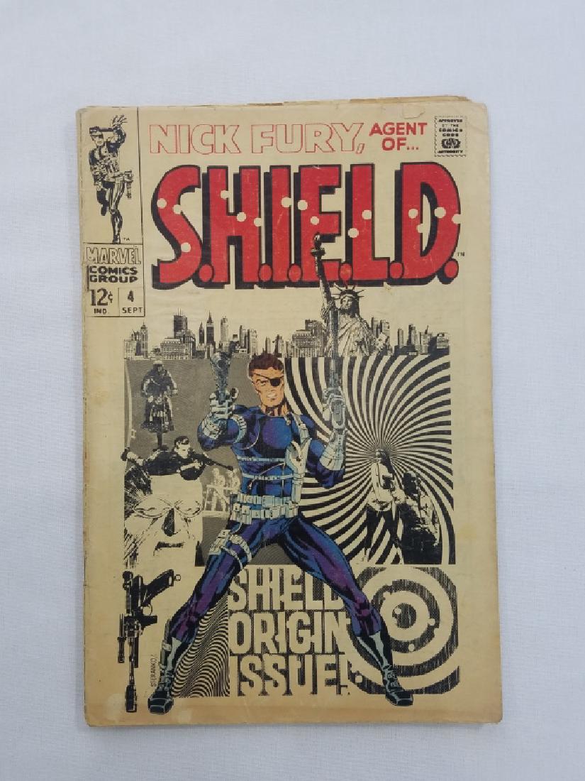 MARVEL NICK FURY Agent of SHIELD #4 Comic Book (1 of 3)