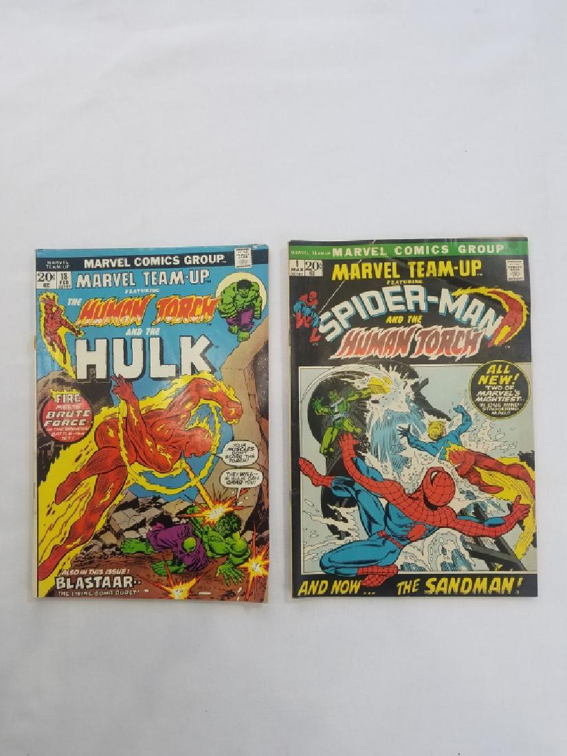 MARVEL TEAM-UP SPIDERMAN HULK HUMAN TORCH #1 #18 (1 of 3)