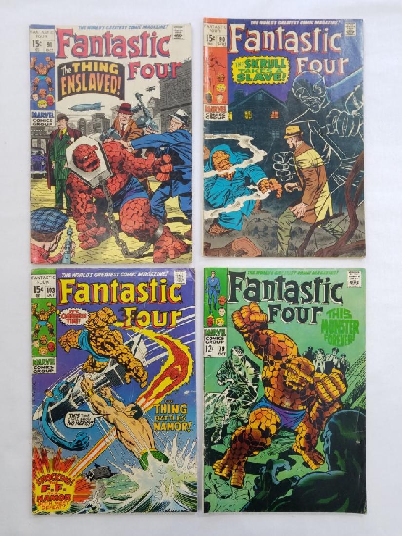 MARVEL FANTASTIC FOUR #79 #90 #91 #103 Comics (1 of 3)