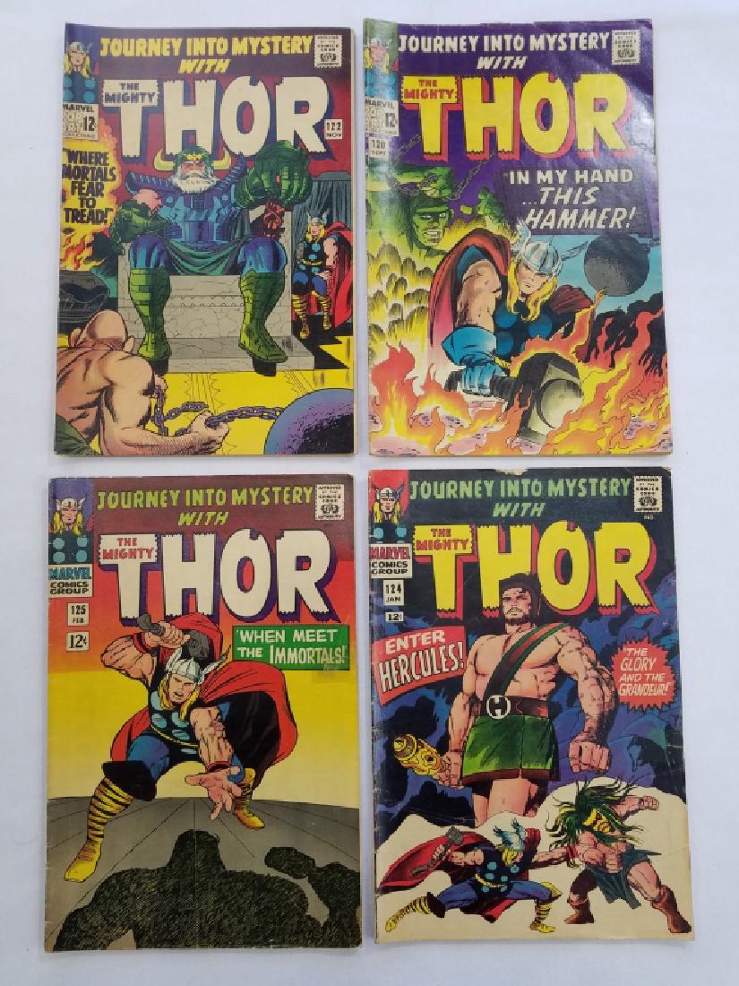MARVEL The Mighty THOR #120 #122 #124 #125 Comics (1 of 2)
