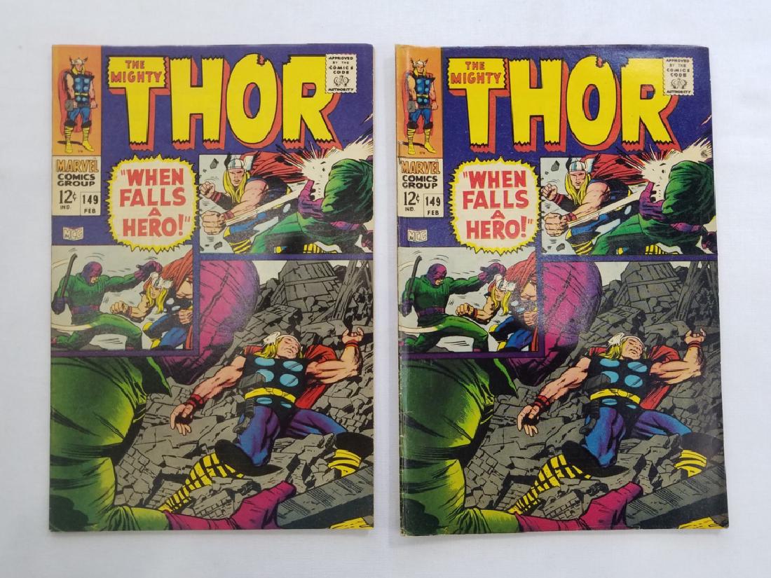 MARVEL The Mighty THOR #149 x2 Comic Books (1 of 2)