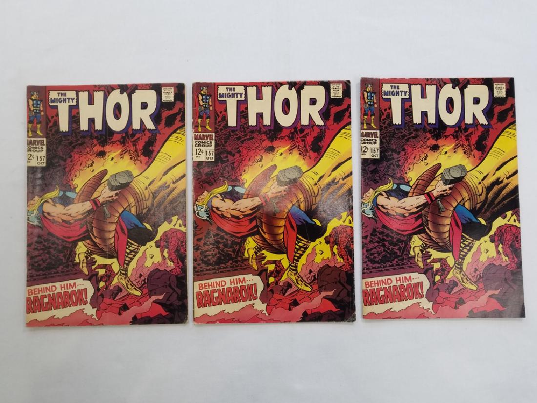MARVEL The Mighty THOR #157 x3 Comic Books (1 of 2)