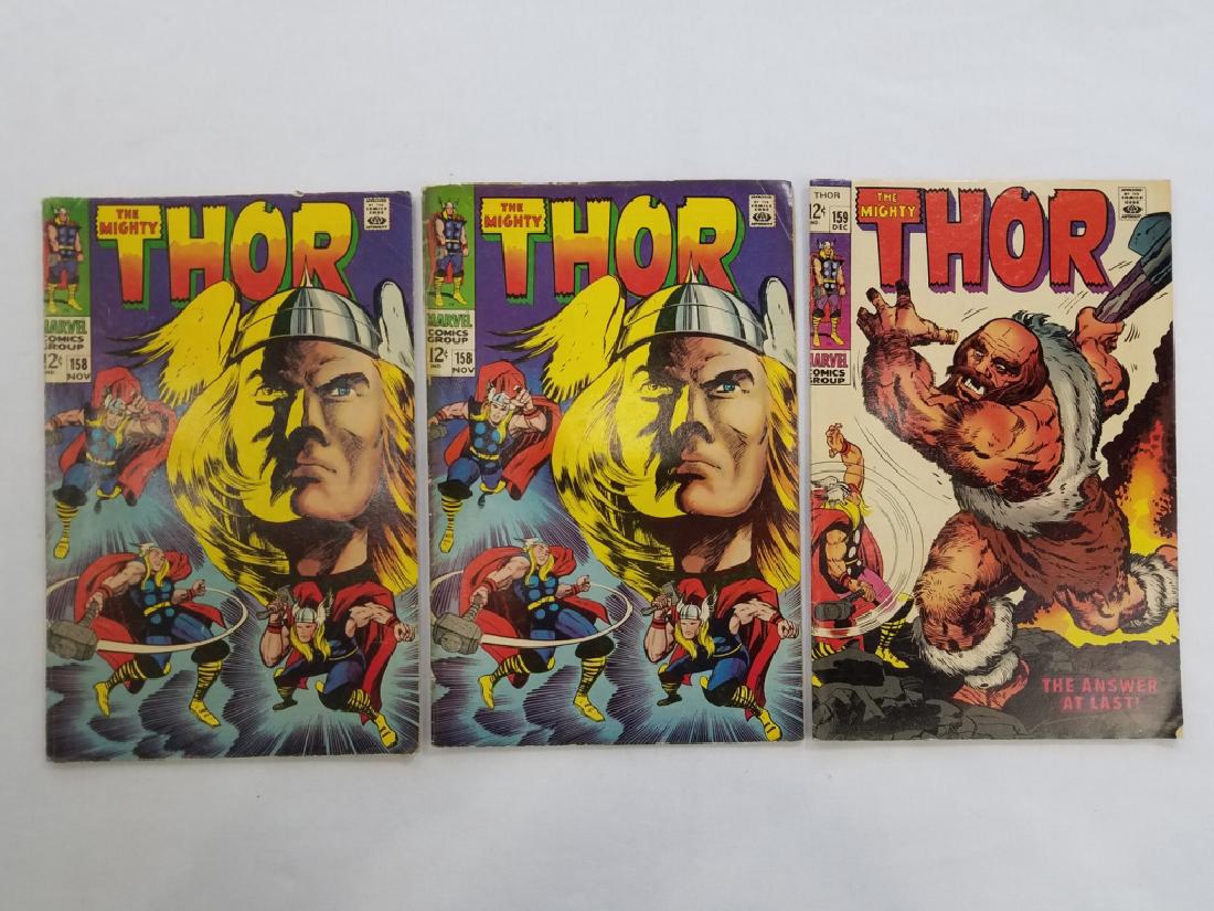MARVEL The Mighty THOR #158 x2 #159 Comic Books (1 of 2)