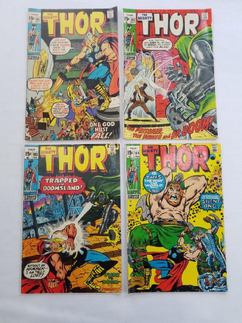 MARVEL THOR #181 #182 #183 #184 Comics (1 of 2)