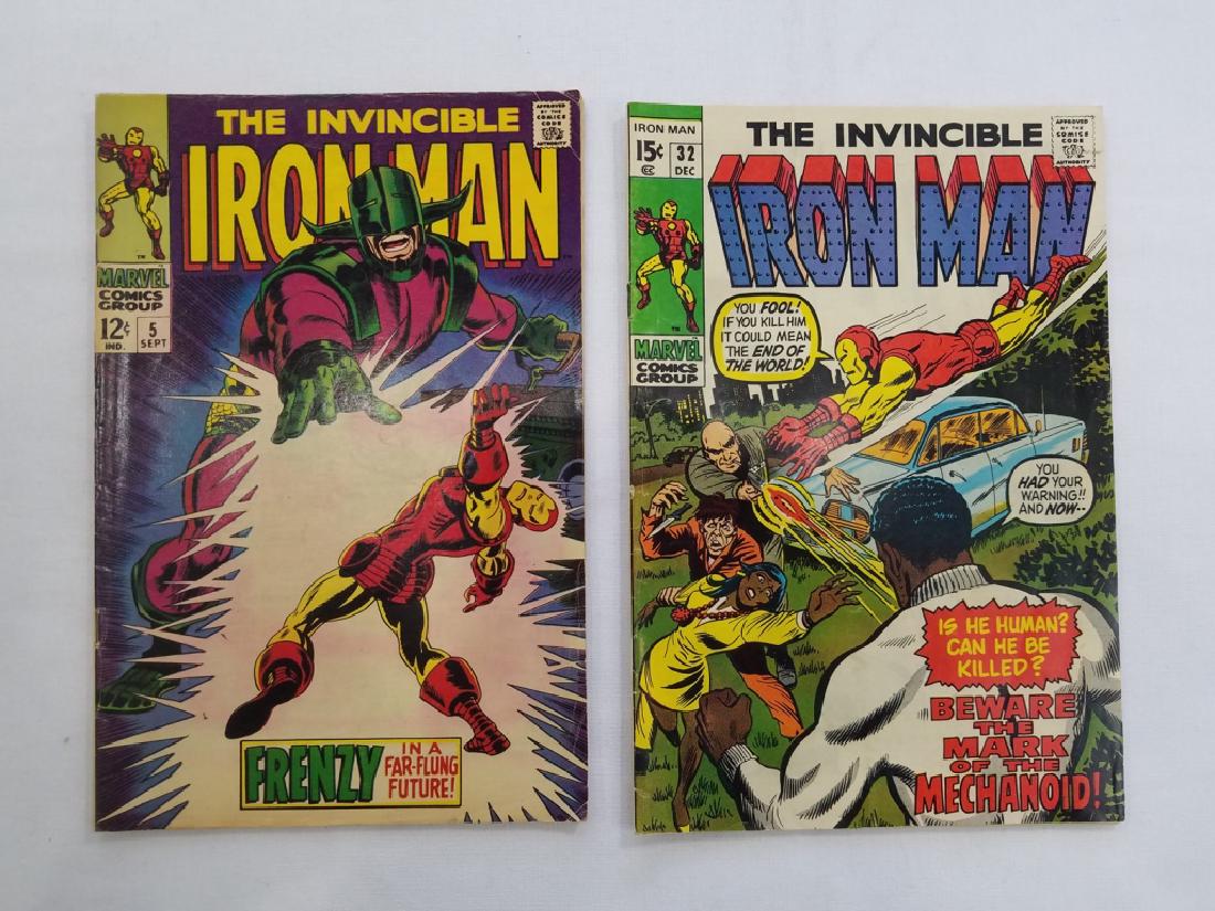 MARVEL IRON MAN #5 & #32 Comic Books (1 of 2)