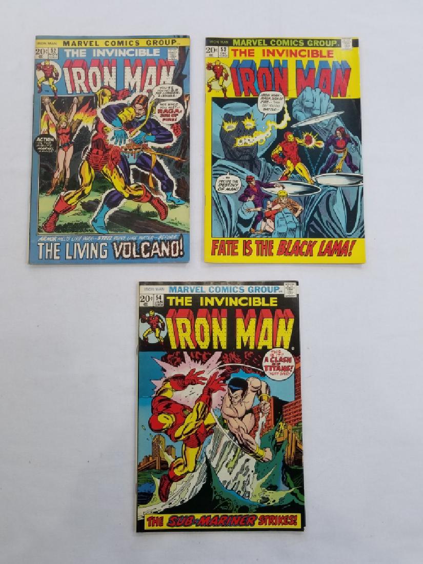 MARVEL IRON MAN #52 #53 #54 Comic Books (1 of 2)