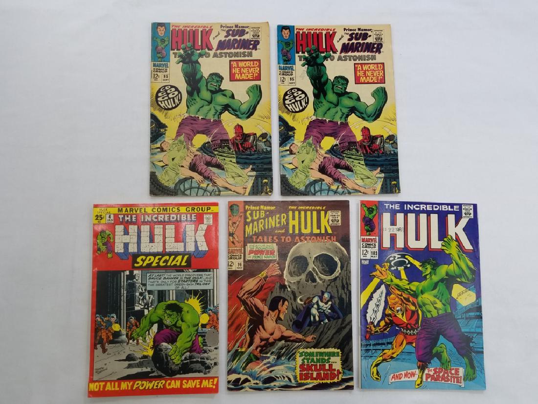 MARVEL HULK SPECIAL LOT #4 #95 x2 #96 #103 Comics (1 of 2)