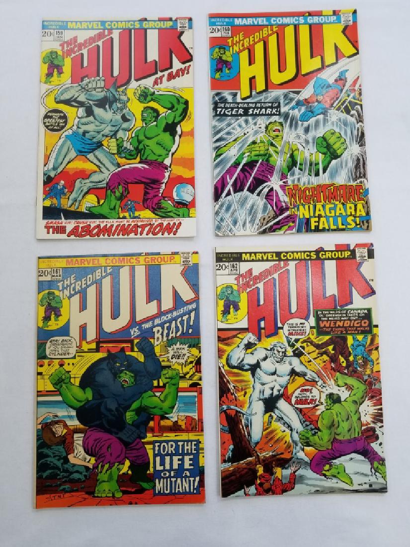 MARVEL HULK #159 #160 #161 #162 Comic Books (1 of 3)