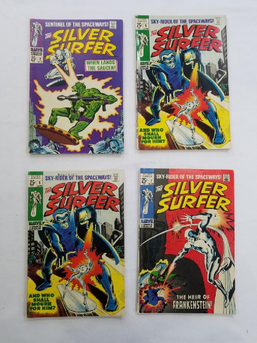 MARVEL SILVER SURFER #2 #5 x2 #7 Comic Books (1 of 2)