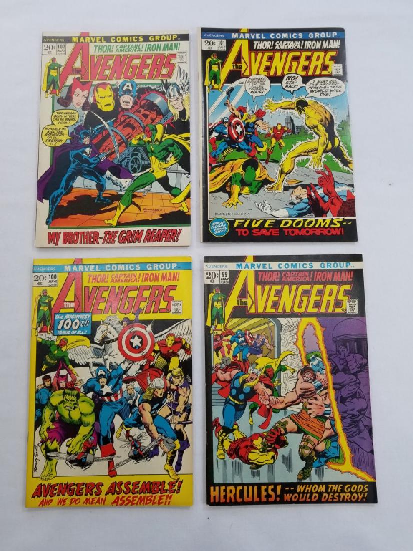 MARVEL AVENGERS #99 #100 #101 #102 Comics (1 of 2)