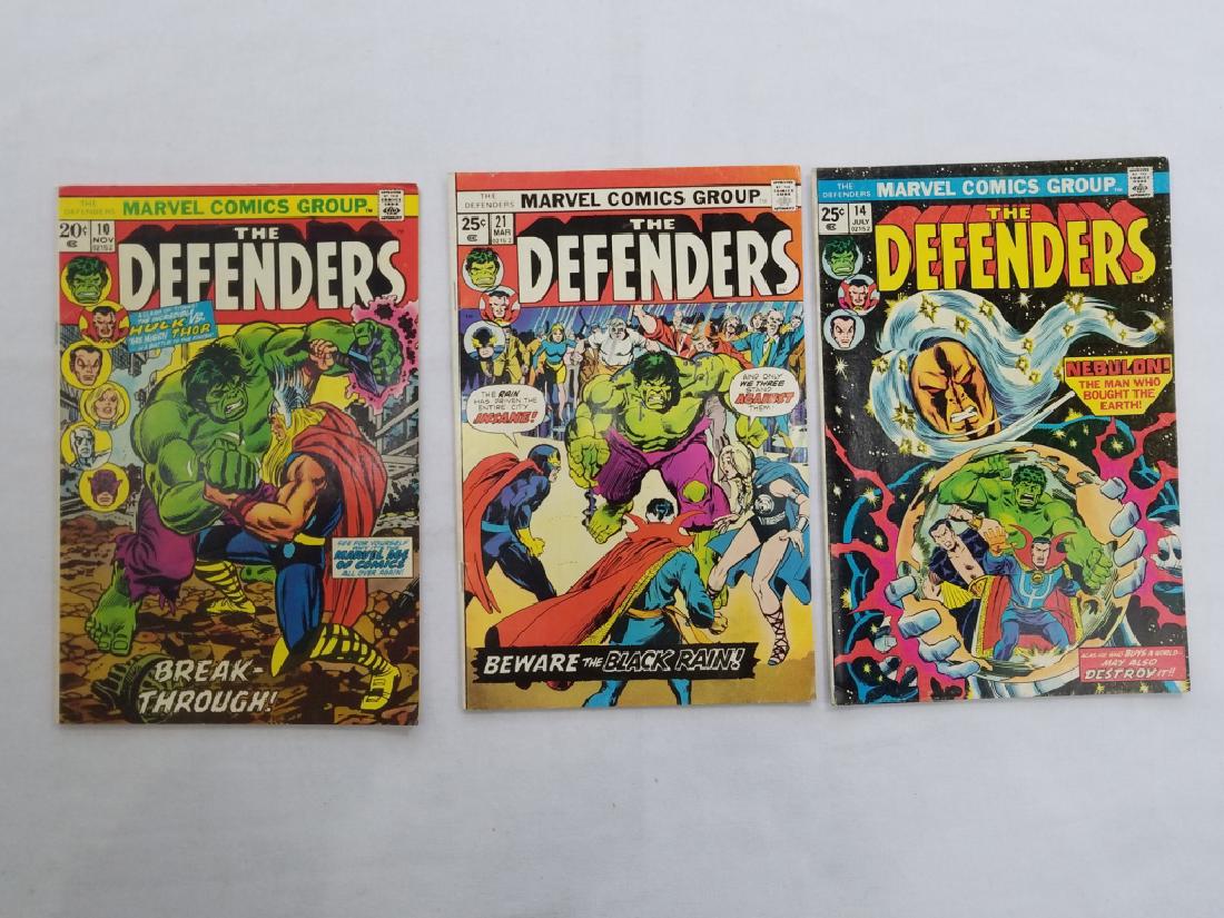 MARVEL THE DEFENDERS #10 #14 #21 (1 of 2)