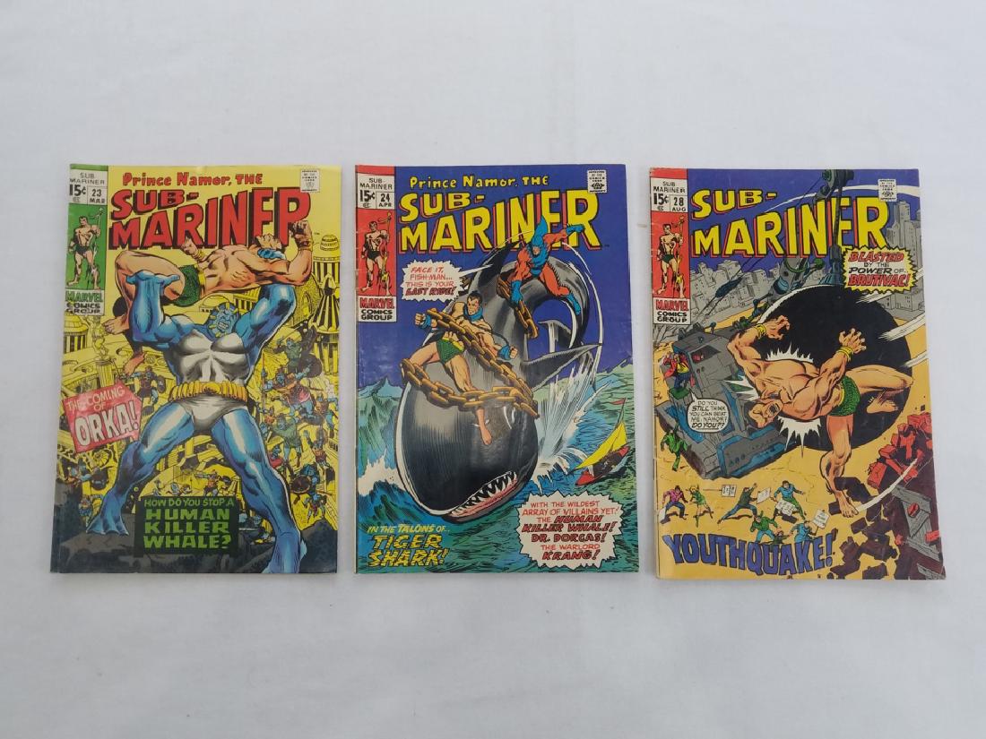 MARVEL SUB-MARINER #23 #24 #28 Comic Books (1 of 2)