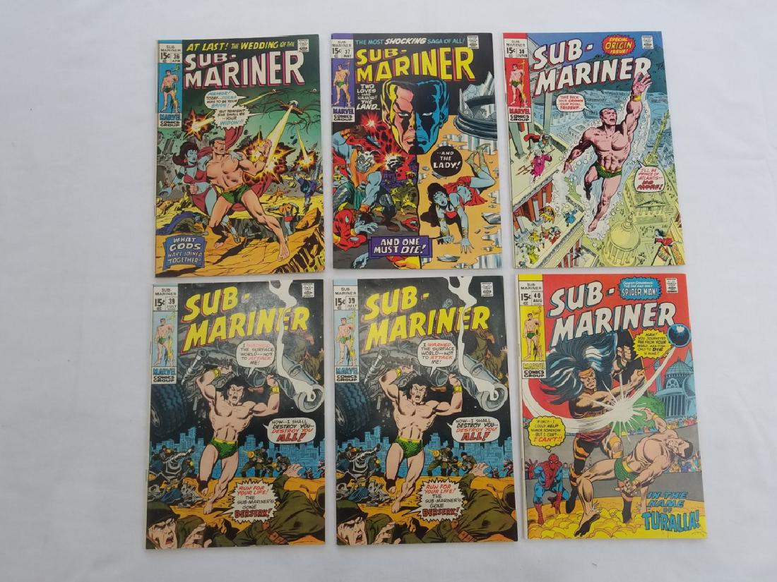 MARVEL SUB-MARINER #36 #37 #38 #39 x2 #40 Comics (1 of 2)