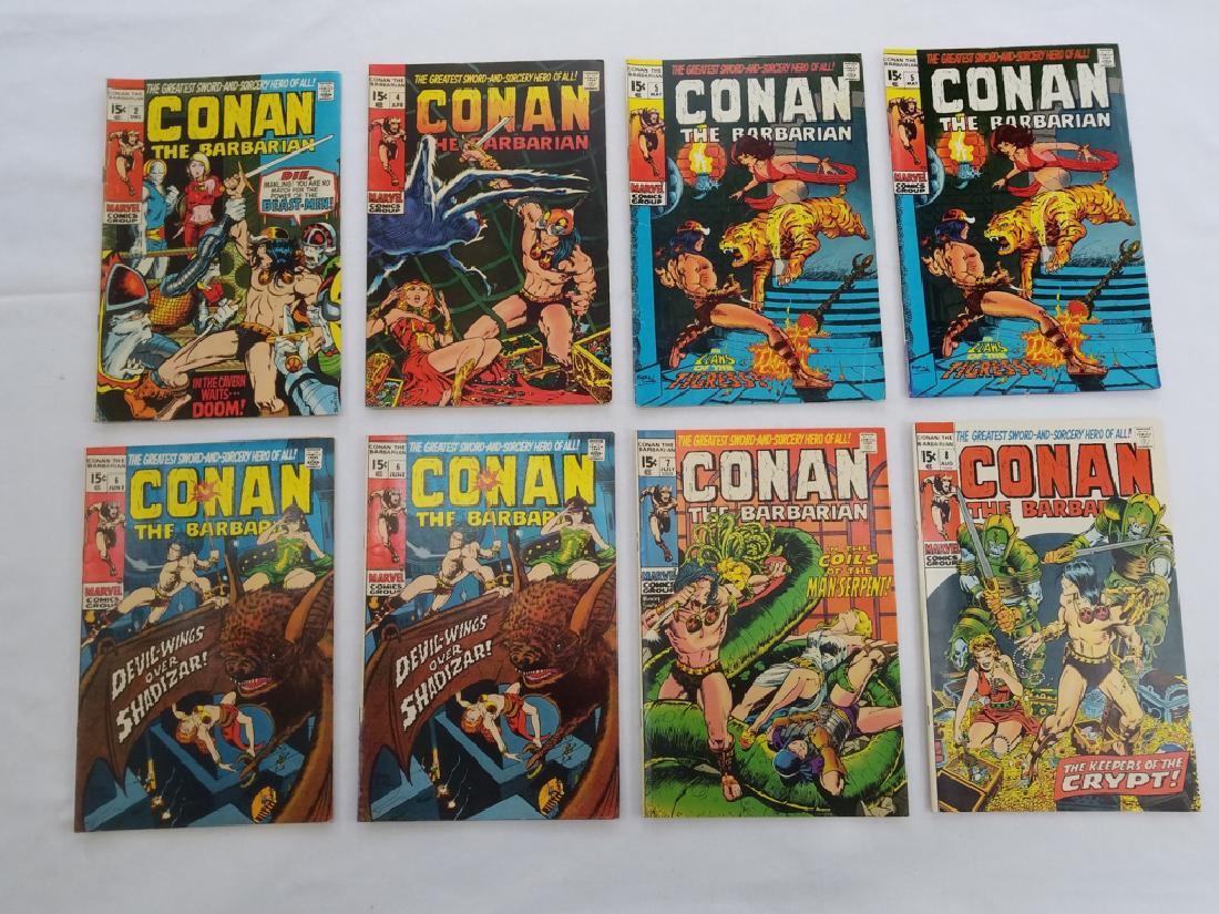 MARVEL CONAN #2 #4 #5 x2 #6 x2 #7 #8 Comic Books (1 of 2)