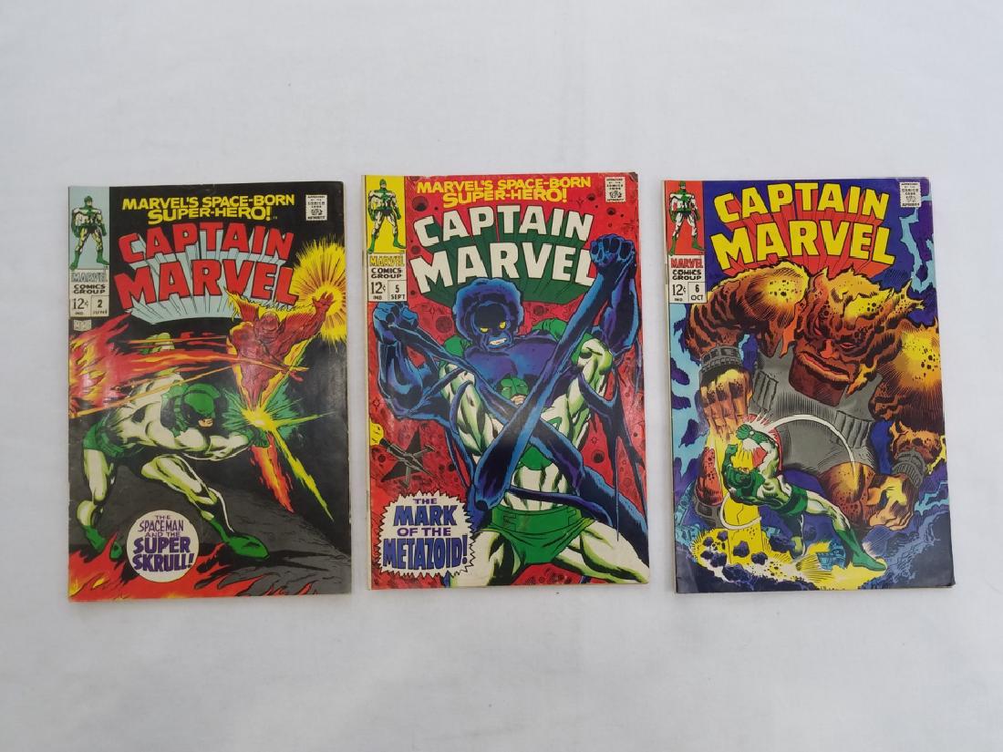 MARVEL CAPTAIN MARVEL #2 #5 #6 Comic Books (1 of 2)