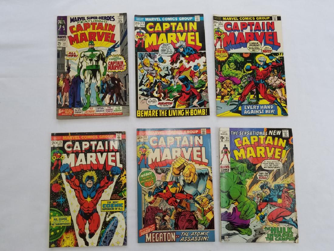 MARVEL CAPTAIN MARVEL #12 #21 #22 #23 #25 #29 (1 of 2)
