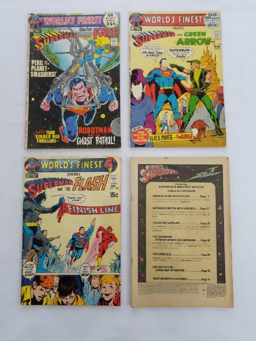 DC WORLDS FINEST SUPERMAN COMICS Lot of 4 (1 of 2)