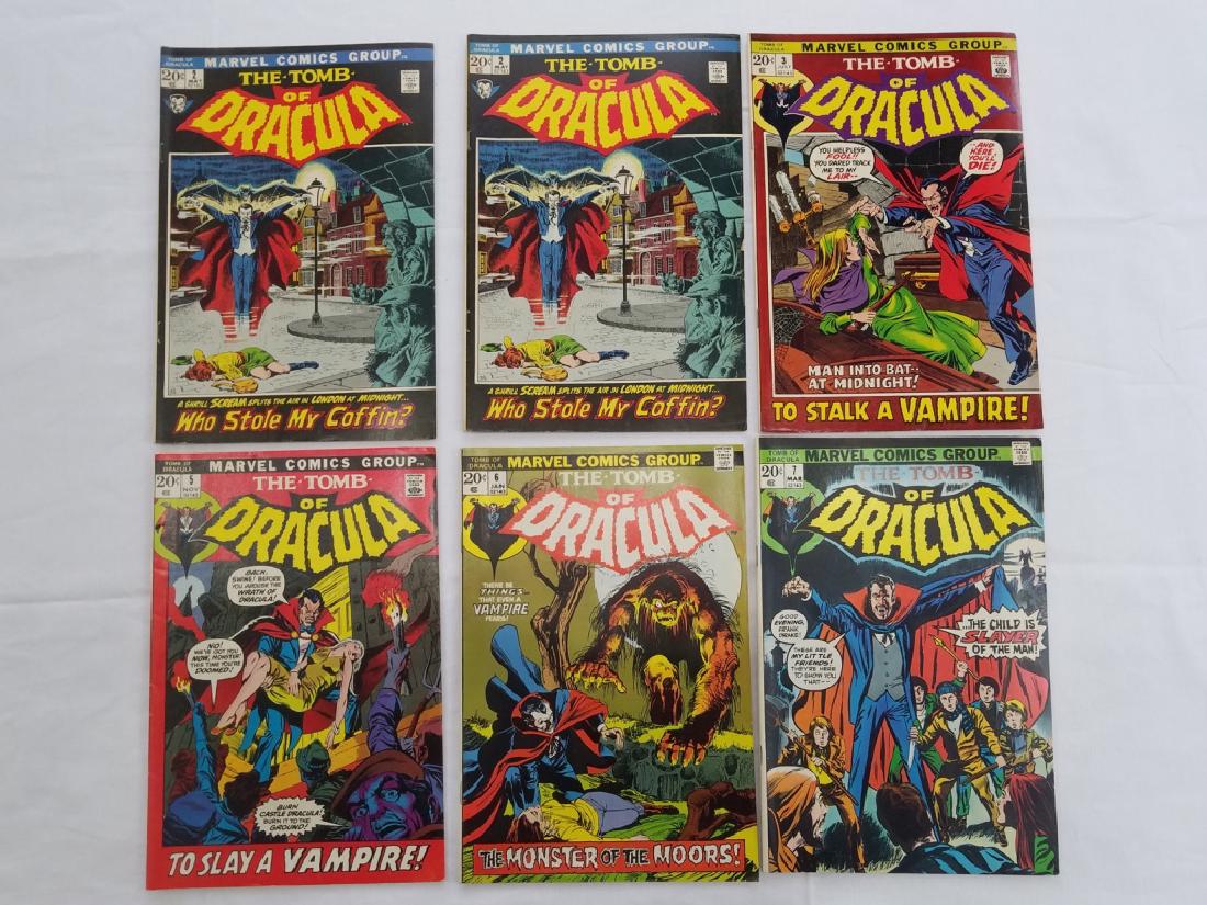 MARVEL TOMB OF DRACULA #2 x2 #3 #5 #6 #7 (1 of 2)