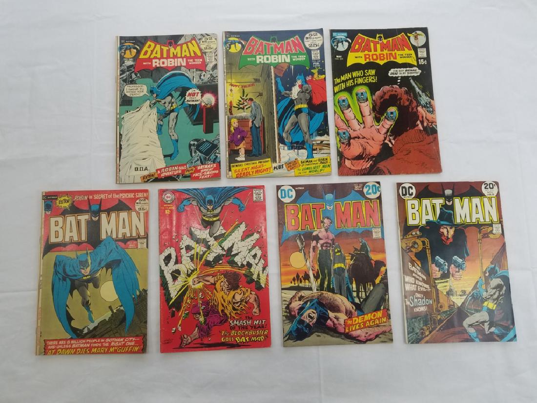 DC BATMAN COMIC BOOKS LOT OF 7 (1 of 1)