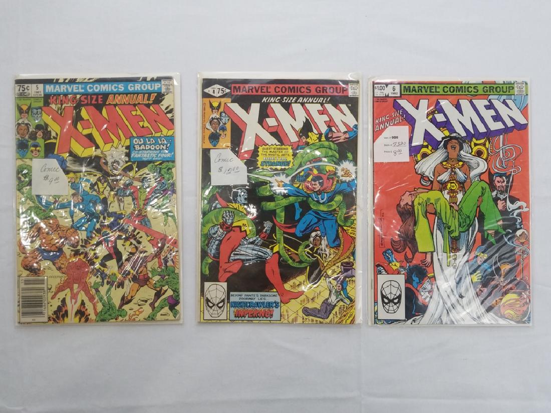 MARVEL X-MEN KING SIZE  #4 #5 #6 COMIC BOOKS (1 of 1)