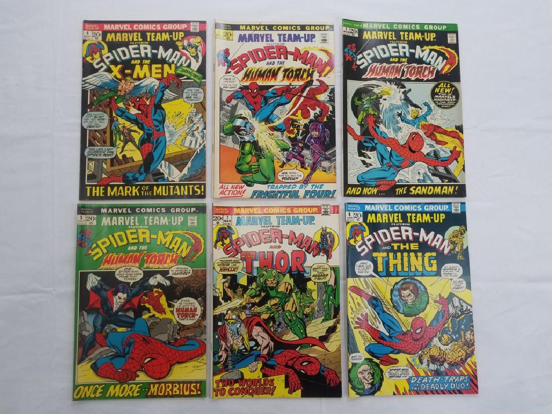 MARVEL TEAM-UP #1 #2 #3 #4 #6 #7 COMIC BOOKS (1 of 1)
