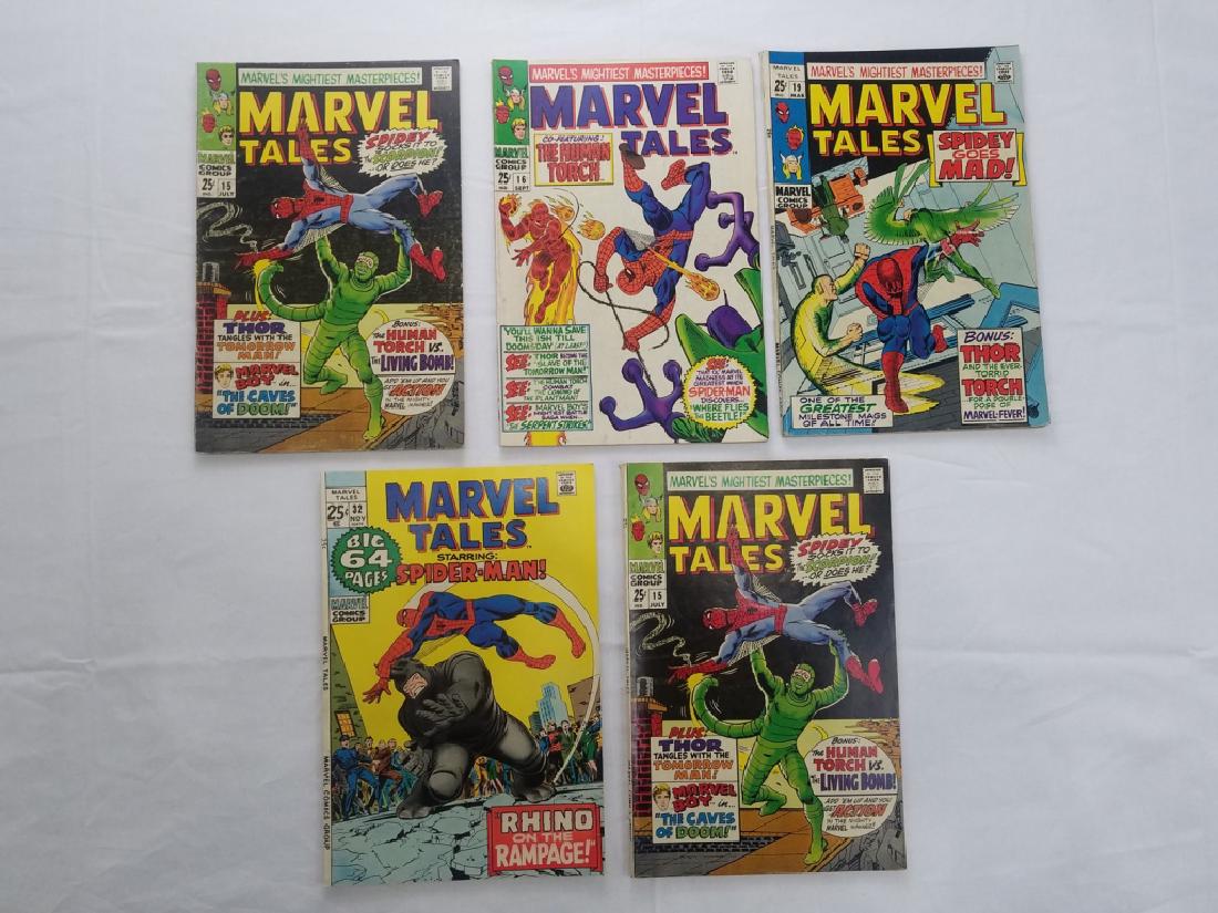 MARVEL TALES #15X2 #16 #19 #32 COMIC BOOKS (1 of 1)