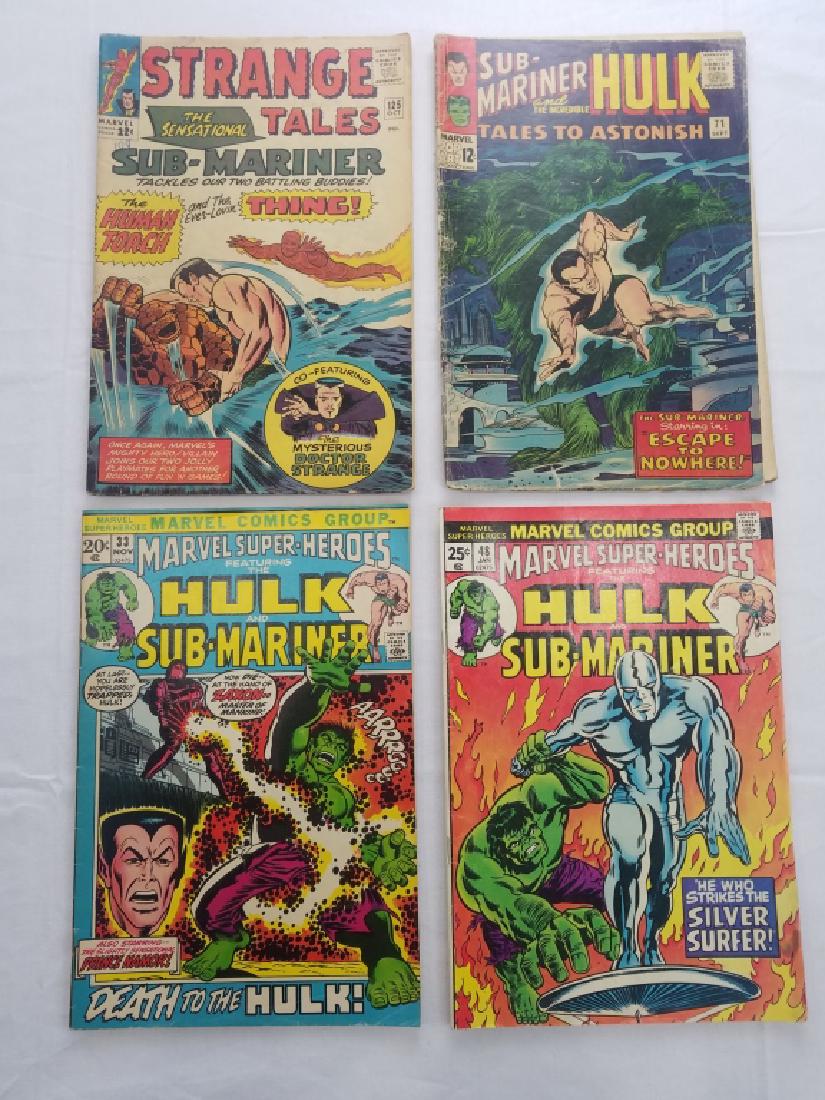 MARVEL SUB MARINER LOT #33 #48 #71 #125 COMICS (1 of 1)