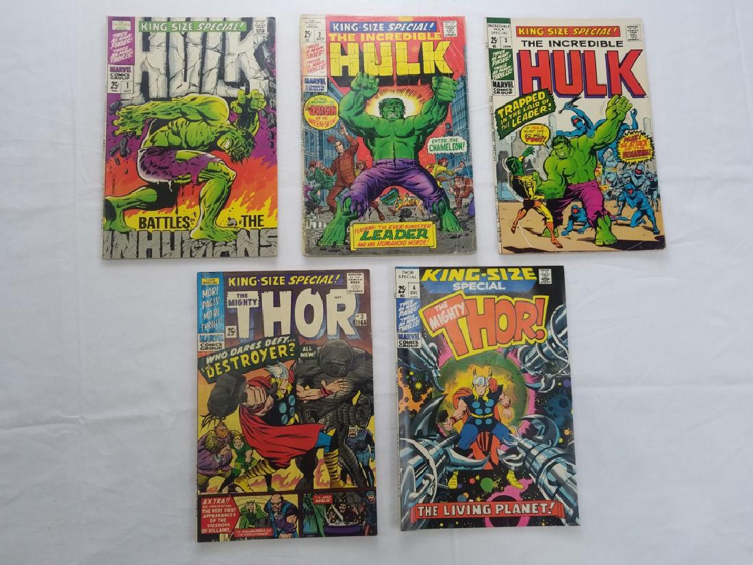 MARVEL KING SIZE SPECIAL GROUPING LOT OF 5 BOOKS (1 of 1)