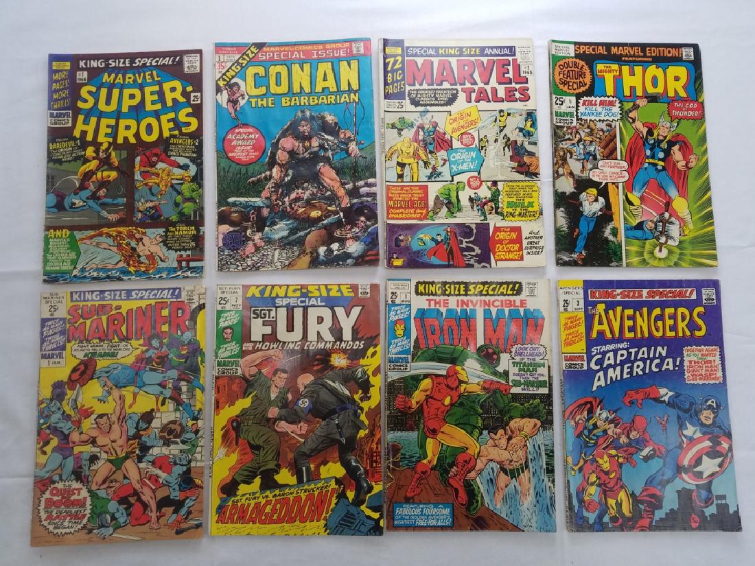 MARVEL KING SIZE SPECIALS GROUPING LOT OF 8 BOOKS (1 of 1)