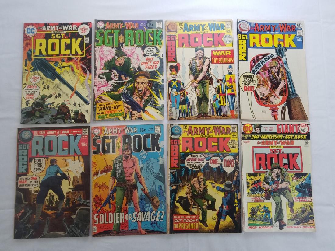 DC OUR ARMY AT WAR SGT. ROCK LOT OF 8 COMICS (1 of 1)